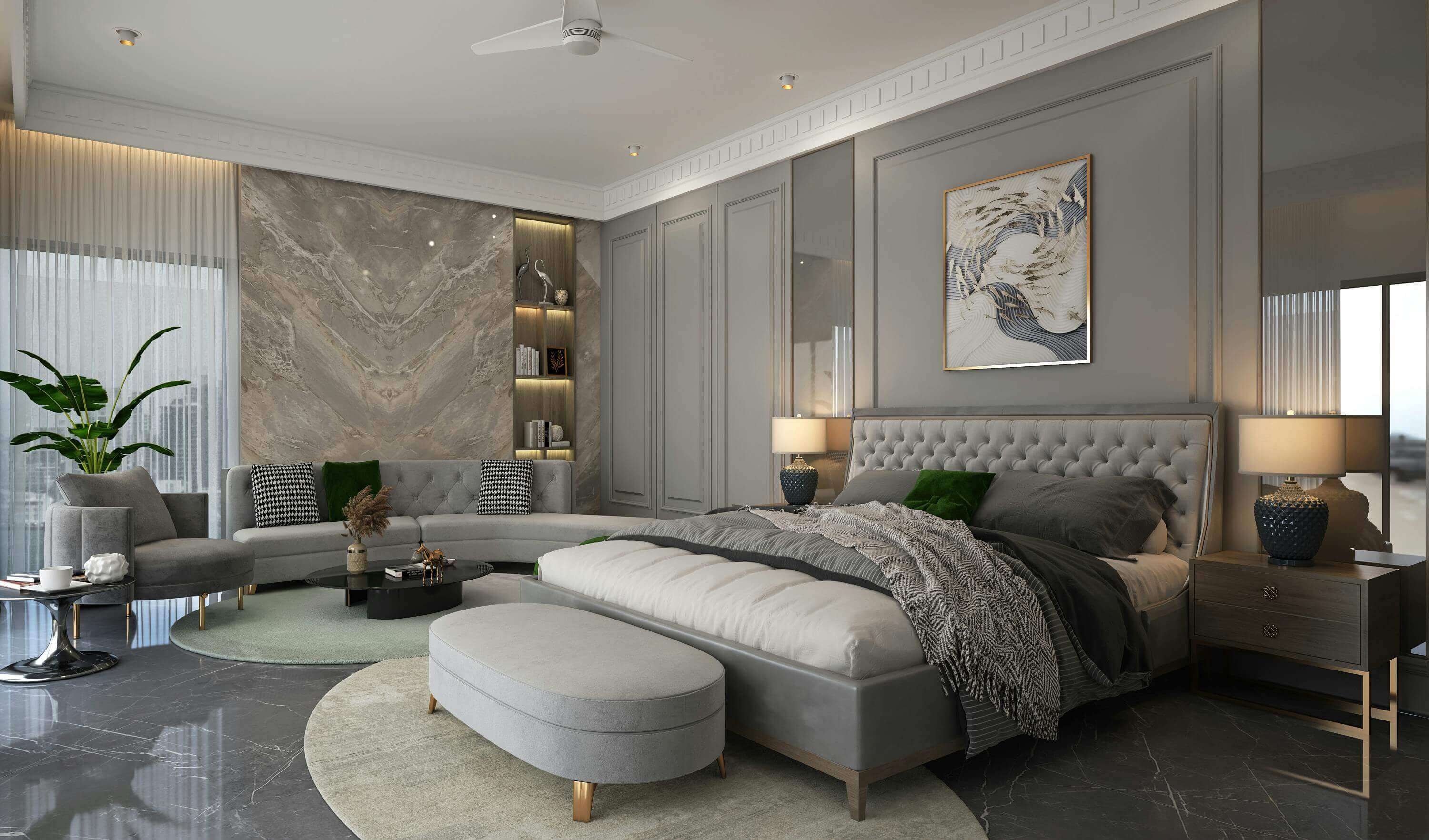 Contemporary Bedroom